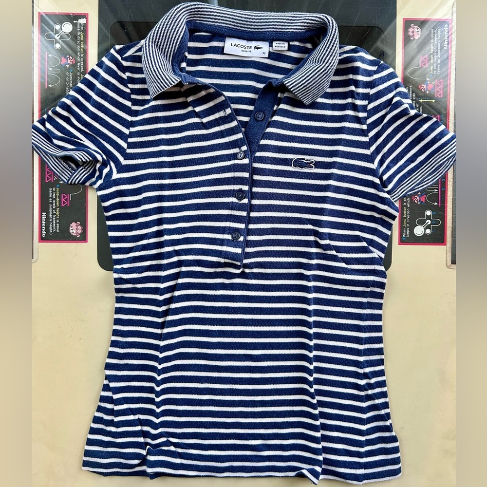 🐊Lacoste Slim Fit Polo - VGC - XS / 32